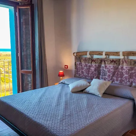 Panzió Panoramic Fora E ' Muros With Sea View Common Terrace , Ammentos