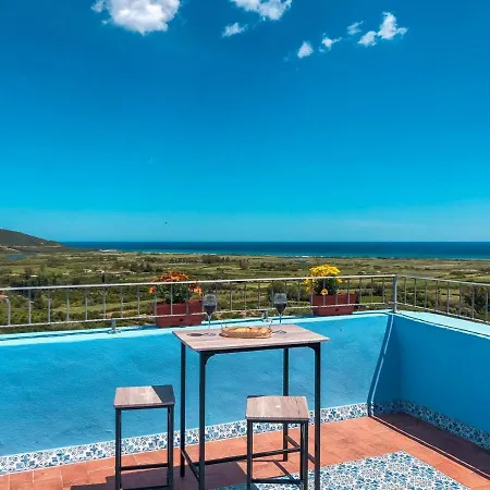 Panoramic Fora E ' Muros With Sea View Common Terrace , Ammentos Panzió 3*