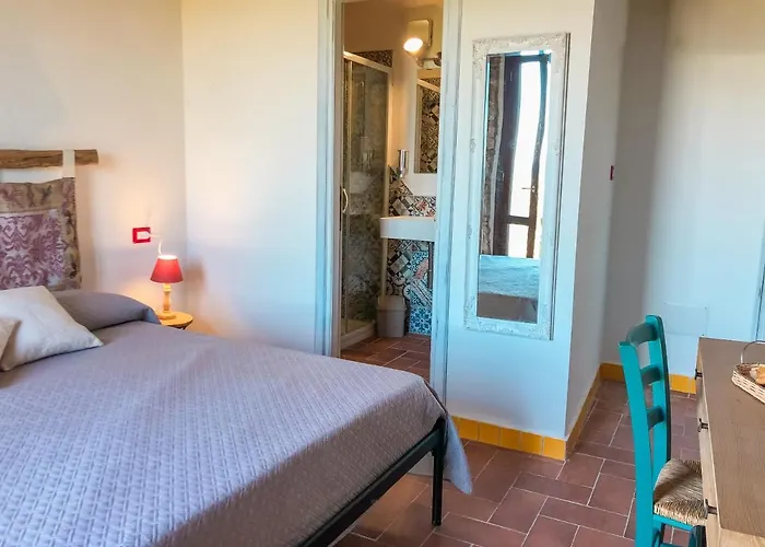 Bed & Breakfast Panoramic Fora E ' Muros With Sea View Common Terrace , Ammentos