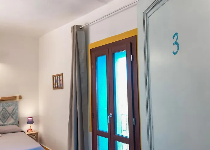 Bed & Breakfast Panoramic Fora E ' Muros With Sea View Common Terrace , Ammentos